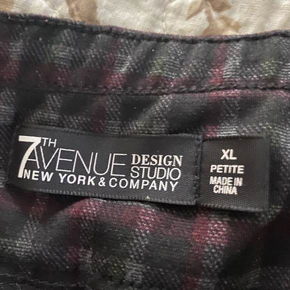 Pull on. Barely bootcut trouser pants. - Picture 2 of 3